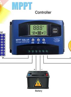 Solar MPPT 100A 60A 50A 40A 30A Charge Controller Dual SB LC