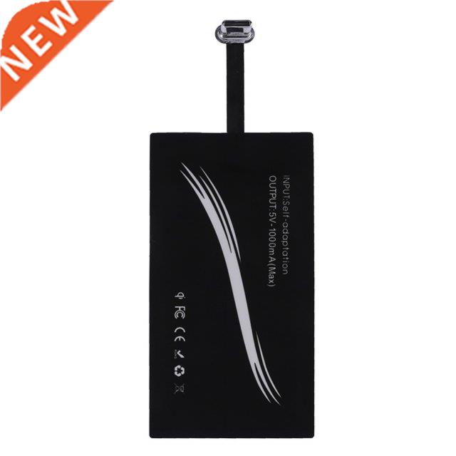 Alloet Black Universal Type C USB-C Qi Wireless Charger Rece