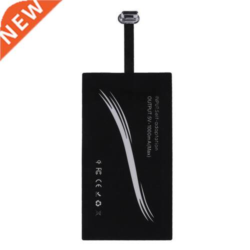 Alloet Black Universal Type C USB-C Qi Wireless Charger Rece