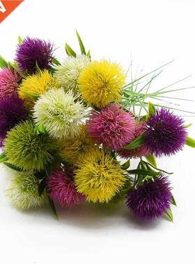 5 Pieces Plastic Dandelion Household Products Vases for Home