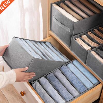 Foldable Closet Organizer Drawer Divider Organizer For Jeans