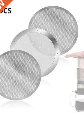 3 Pack Metal Reusable Coffee Filter Mesh For Aeropress Coffe