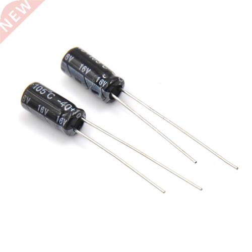 20pcs 100UF 16V Size 5*7mm 16V 100UF Aluminum Electrolytic C