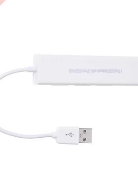USB Adapter Coupler 3 Port Hub Ethernet RJ45 10 / 100Mbps
