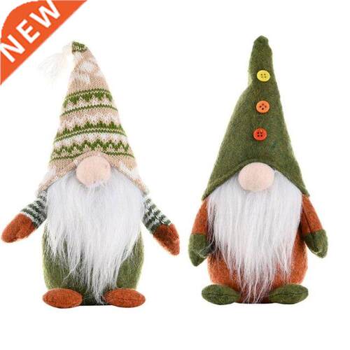Handmade Christmas Elf Decoration Standing Swedish Gnome Tom