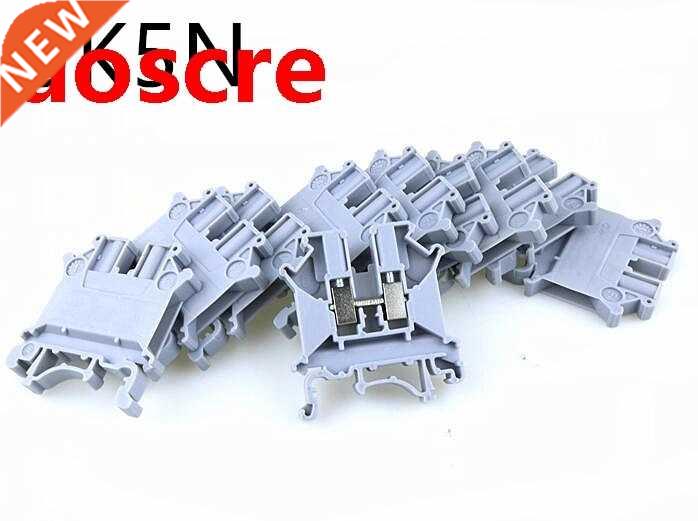 10pcs UK5N DIN rail universal class Terminal blocks lug plat