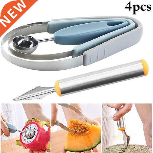 3 in 1 Fruit Ball Carving Knife Fruit Waterlemon Scoop
