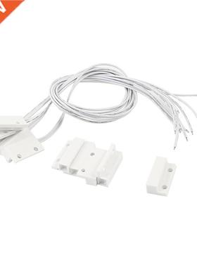 5pcs Adhesived Security Door Window Magnetic Contact Reed Sw