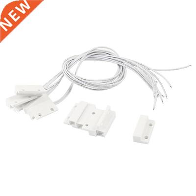 5pcs Adhesived Security Door Window Magnetic Contact Reed Sw