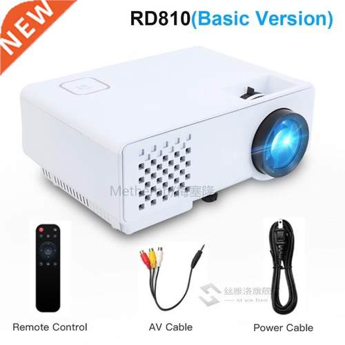 Mini LEDProjector 2800 Lus Full HD 1080p, Wireless Sync Dis