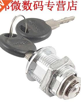 10X Mailbox Lade 0.9 Head Dia Cylinderical Cam Lock w 2 Sle
