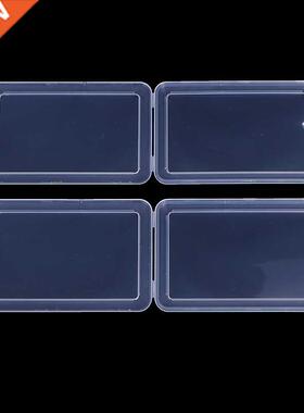 Simple Transparent Plastic Name Card Cover Bank Card Holder