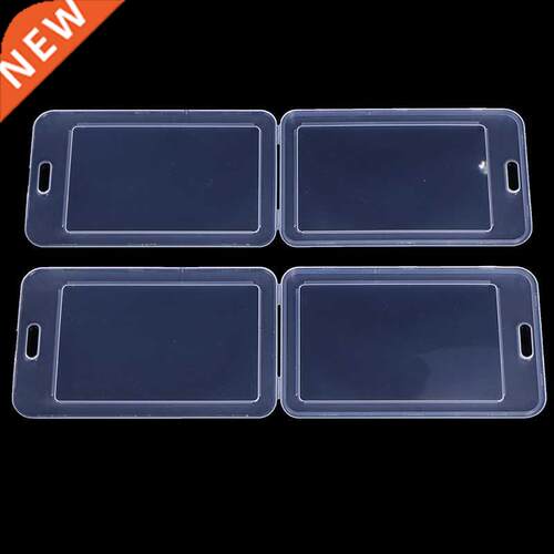 Simple Transparent Plastic Name Card Cover Bank Card Holder