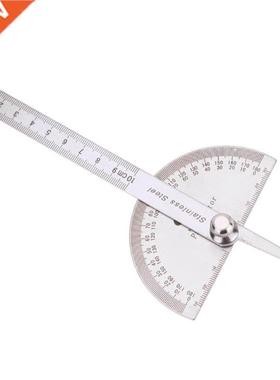 Protractor Angle Ruler Stainless Steel Round Head Digital An