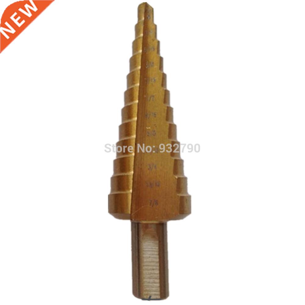 Ti Coated HSS Core 12 Hole Sizes 3/16