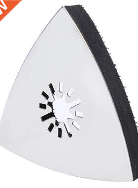 1Pcs Metal 80mm Triangular Polishing Sanding Pad Oscillating