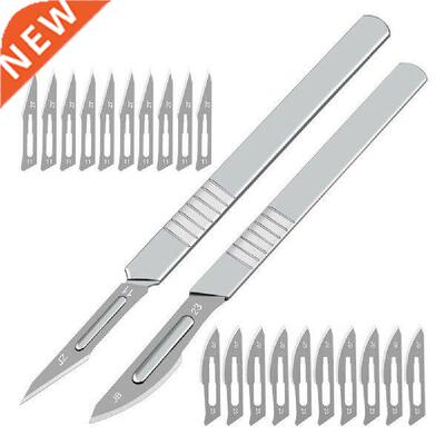 11pcs/set 11# 23# Scalpel Blades Metal Scalpel Knives Kit