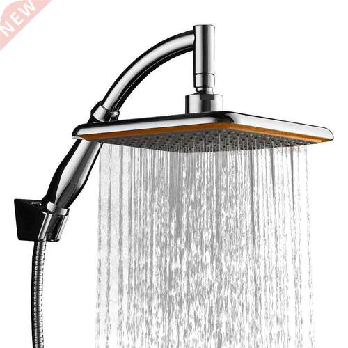 9 Inch Square Thin Rotatable Top Rain Shower Head ABS