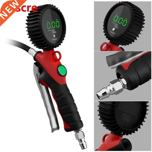 Pressure Gauge High Accuracy LEDs Backlight Display Tire Inf