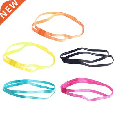 Women Men Yoga Hair Bands Sports Headband Anti-slip Elastic
