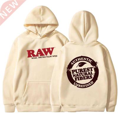RAW Fashion Hoodie Men's Sweatshirt Polar Fleece Hooded Hara