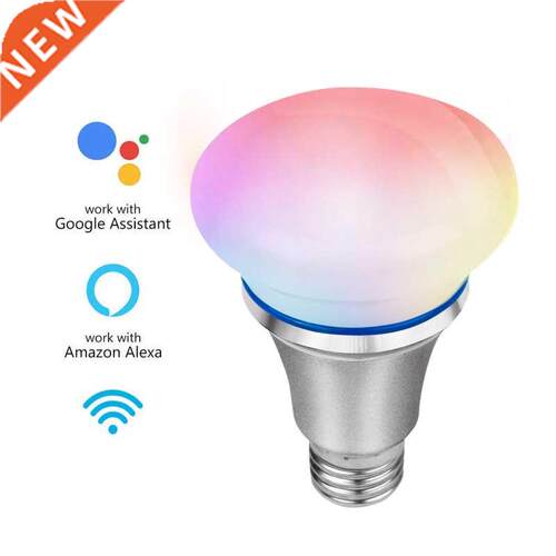 Home Smart WIFI LED Bulb RGB Voice Remote Control With