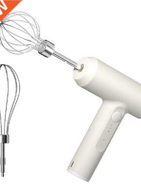 USB Charge Electric Hand ixer Whisk Egg Beater Cake Baking