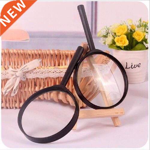 1PCS 5X 60mm Jewelry Magnifier Handheld Reading Magnifying