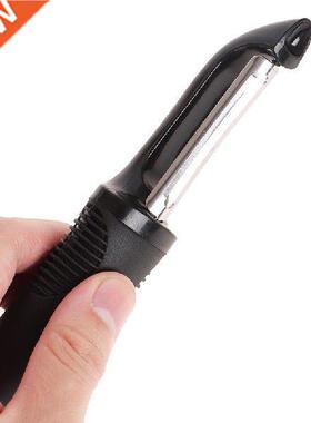 Black 1PCS Vegetable Peelers Stainless Steel Swiveling Twin