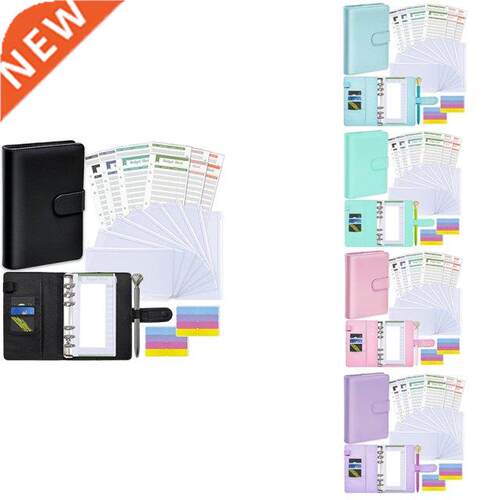 Notebook Cash Envelopes For Budgeting,A6 PU Budget Binder, F