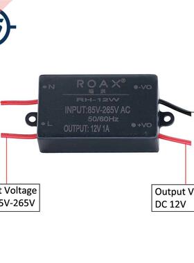 Power Module AC 85V-265V to 12V 1A Isolated DC Switch Step-D
