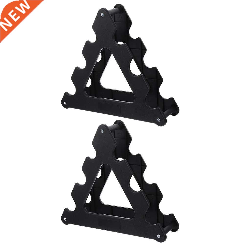 2pcs Triangle Dumbbell Racks ess Small Hand Weights