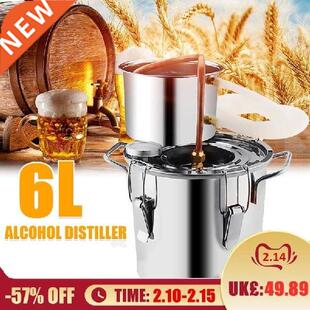 Efficient 6L Wine Beer Alcohol Distiller Alcohol Home