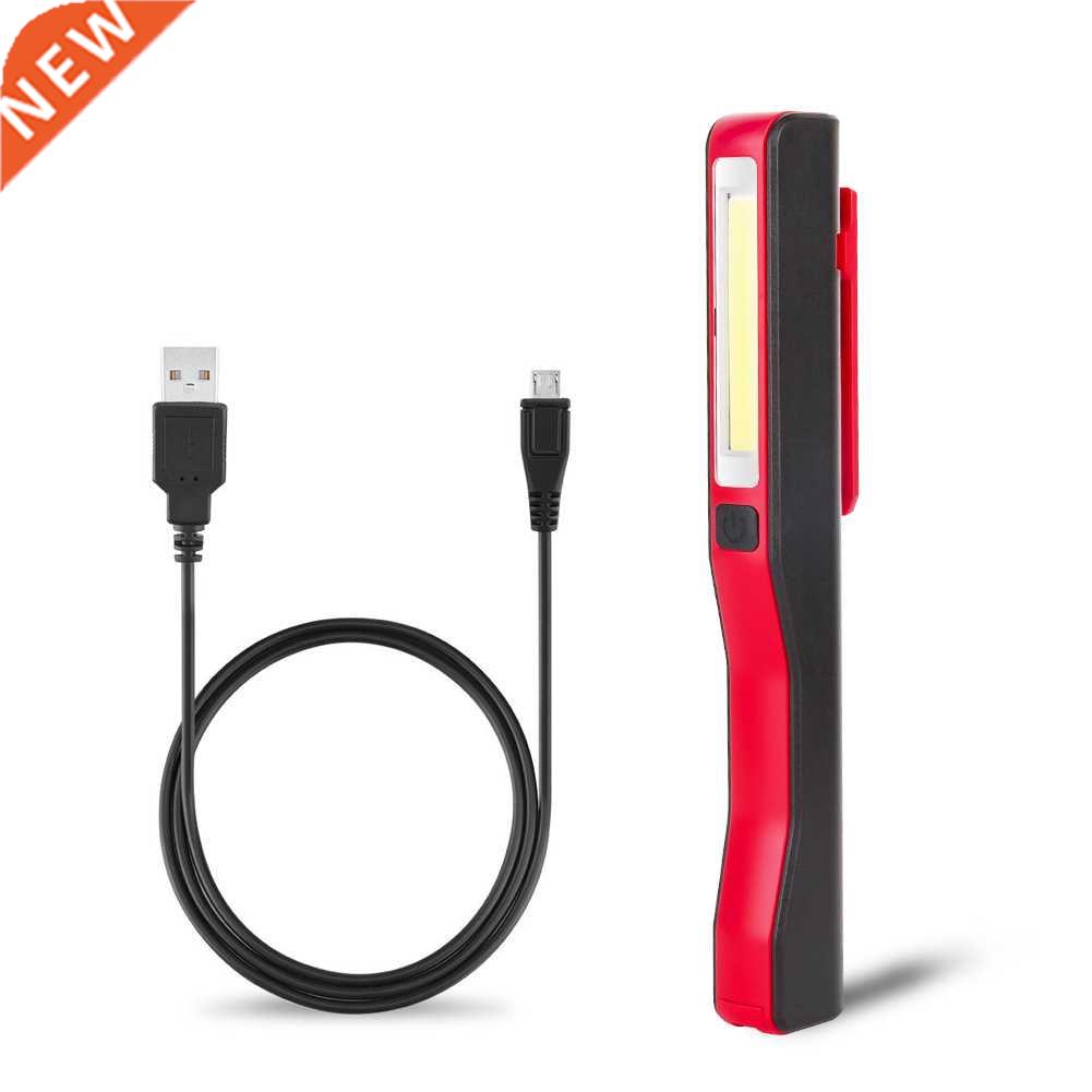 USB Charging Mini Pen COB LED Flashlight Multifunction led T