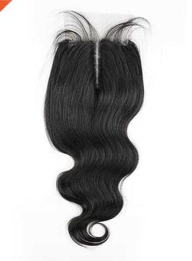 Bulk Body Wave Lace Closure 4x1 Middle Part Lace Closure T P