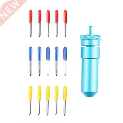 15Pc 30/45/60 Degree Plotter Cutter Blade Holder for Silhoue