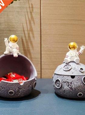 Astronaut Decor For Desk Resin Planet Spaceman Ornament
