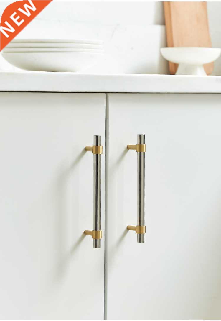 304SS Stainless Steel Brass Furniture Handle Mirror-polished
