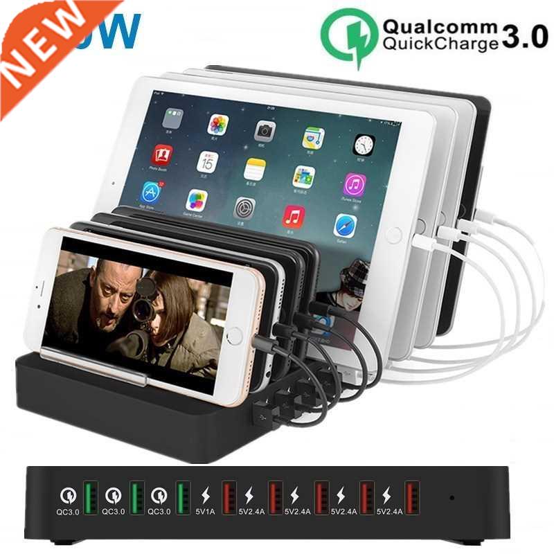 Tongdaytech 110W 8 Port Multi USB Charger For IPhone X Carr