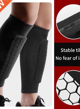 1 PCS Sports Shin Guard Shin Pads Honeycomb Crash Pad Calf