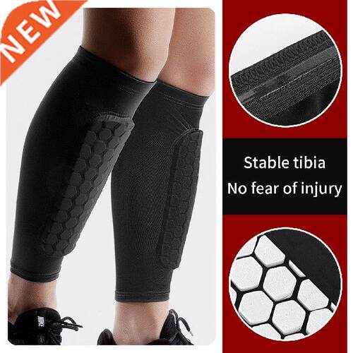 1 PCS Sports Shin Guard Shin Pads Honeycomb Crash Pad Calf