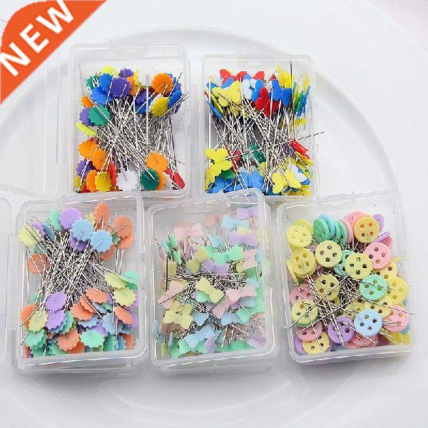 100pcs/Lot Mixed Colors Design Sewing Tool Needle Arts