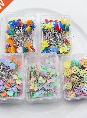 100pcs/Lot Mixed Colors Design Sewing Tool Needle Arts