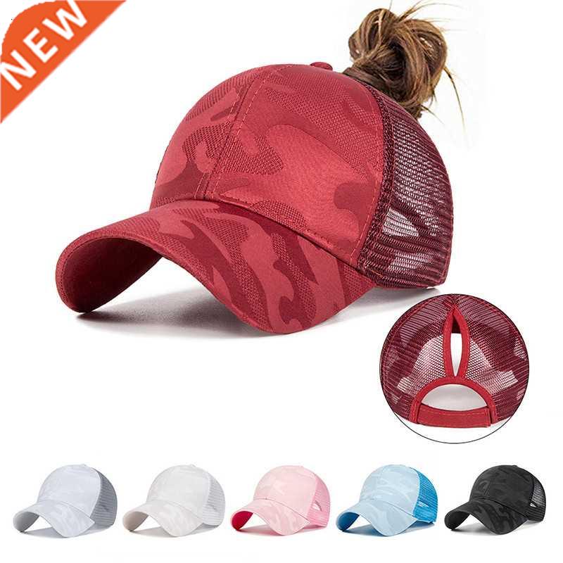 2022 Women's tail Baseball Cap Women Snapback Summer Mesh Ha