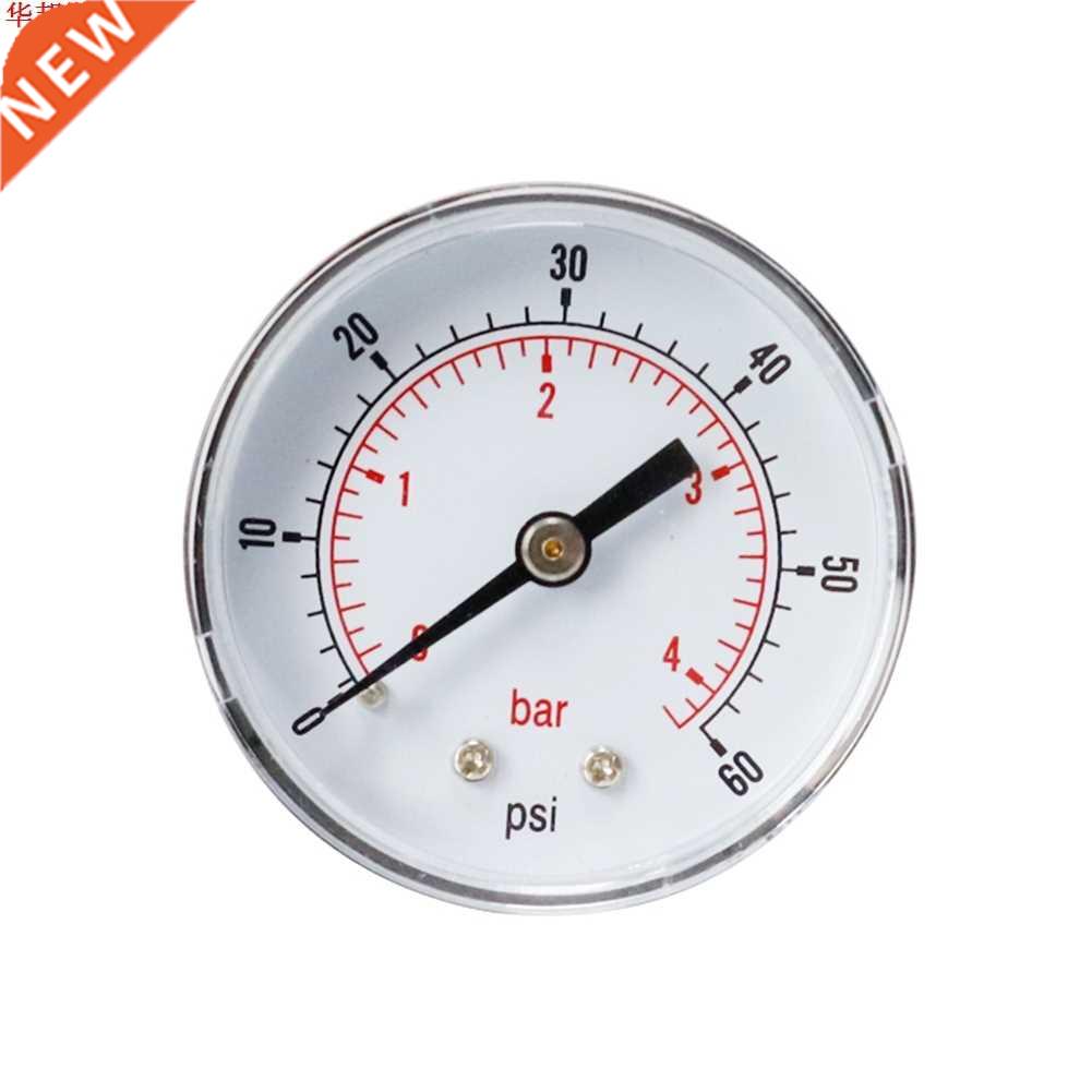 0-60psi 0-4bar manomètre Axial baromètre cadran manomètre