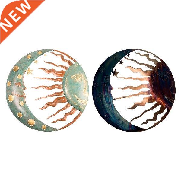 Celestial Sun Moon Sun Moon Metal Wall Art Decorations Home