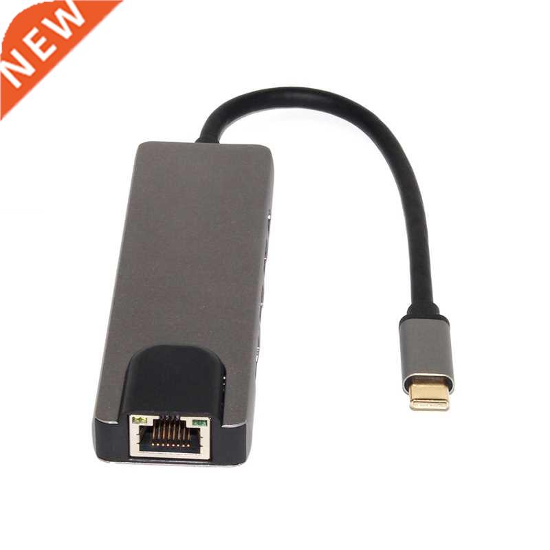 USB 3.1 Type-C USB-C to HDMI & Dual Ports 3.0 Hub & Ethernet
