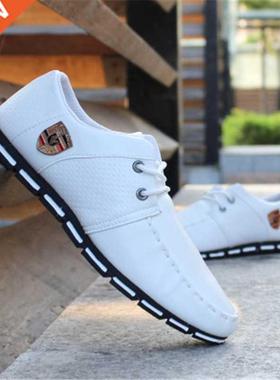 Sports driving shoes men's flat shoes non-slip casua