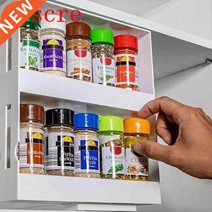 Spot Multi-Function Storage Rack Seasoning Spice Jar Rack Ro