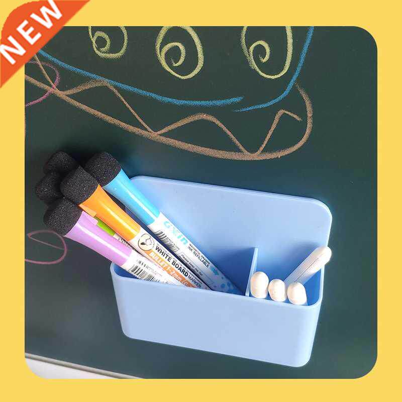 Magnetic Storage Box Fridge Whiteboard Marker Pencil Pen Hol